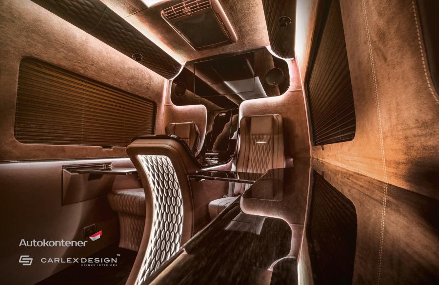 Интерьер Mercedes-Benz Sprinter by Carlex Design 2017 года  (фото 10 из 13)